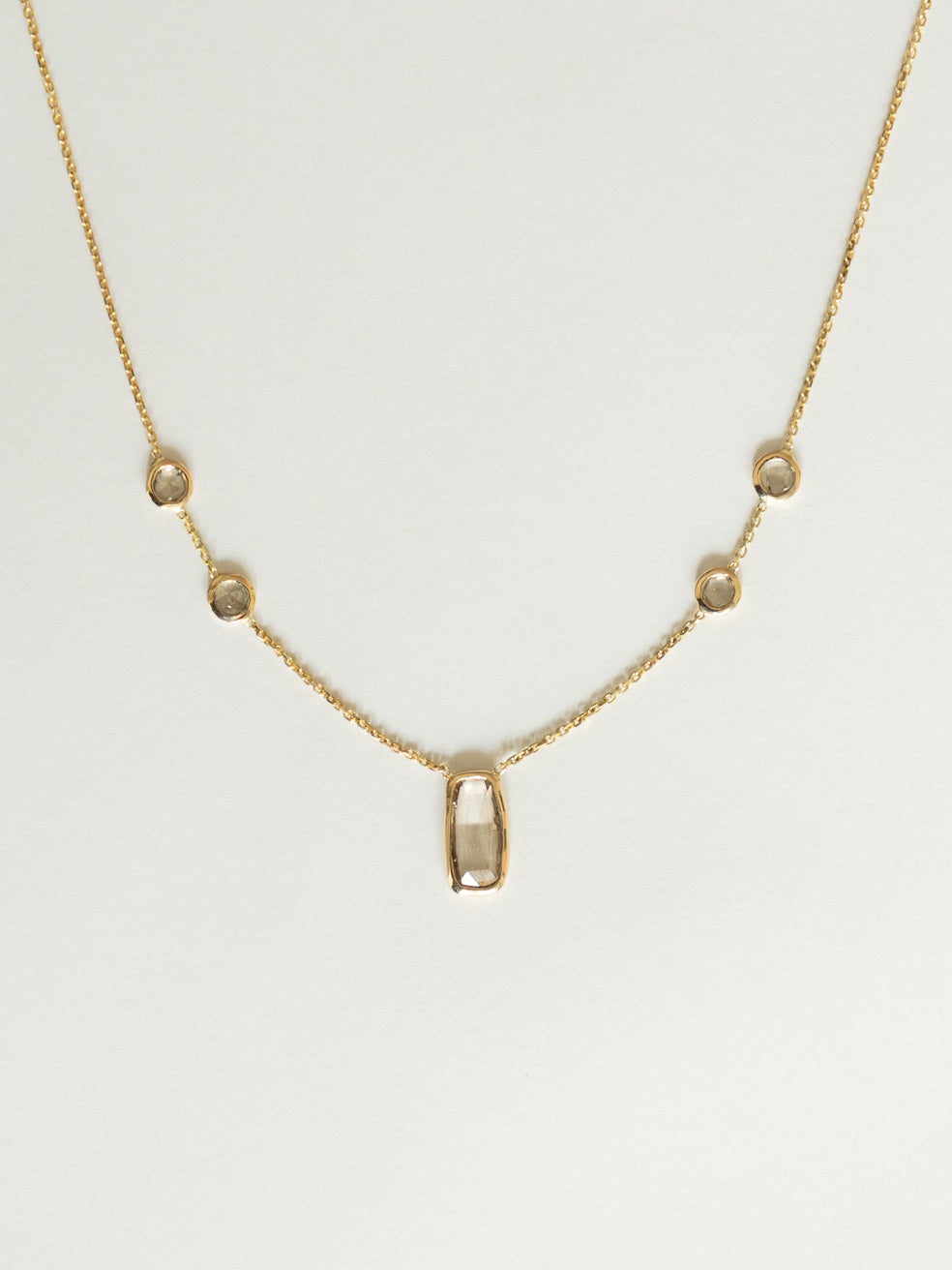 Collar Square & Rose-cut Diamond