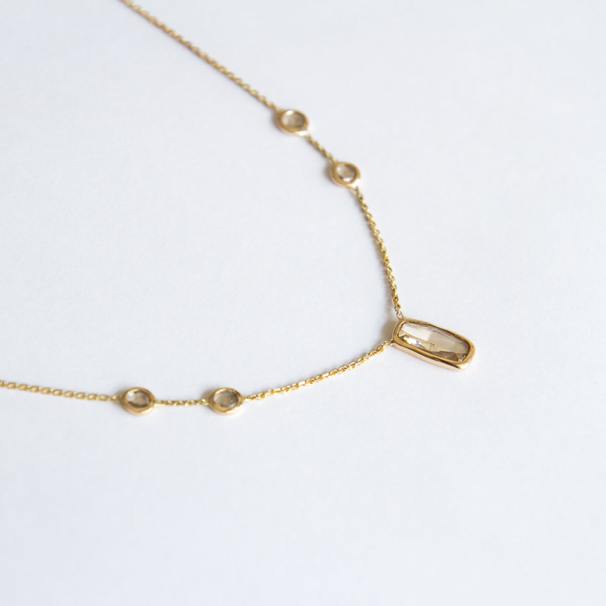 Collar Square & Rose-cut Diamond