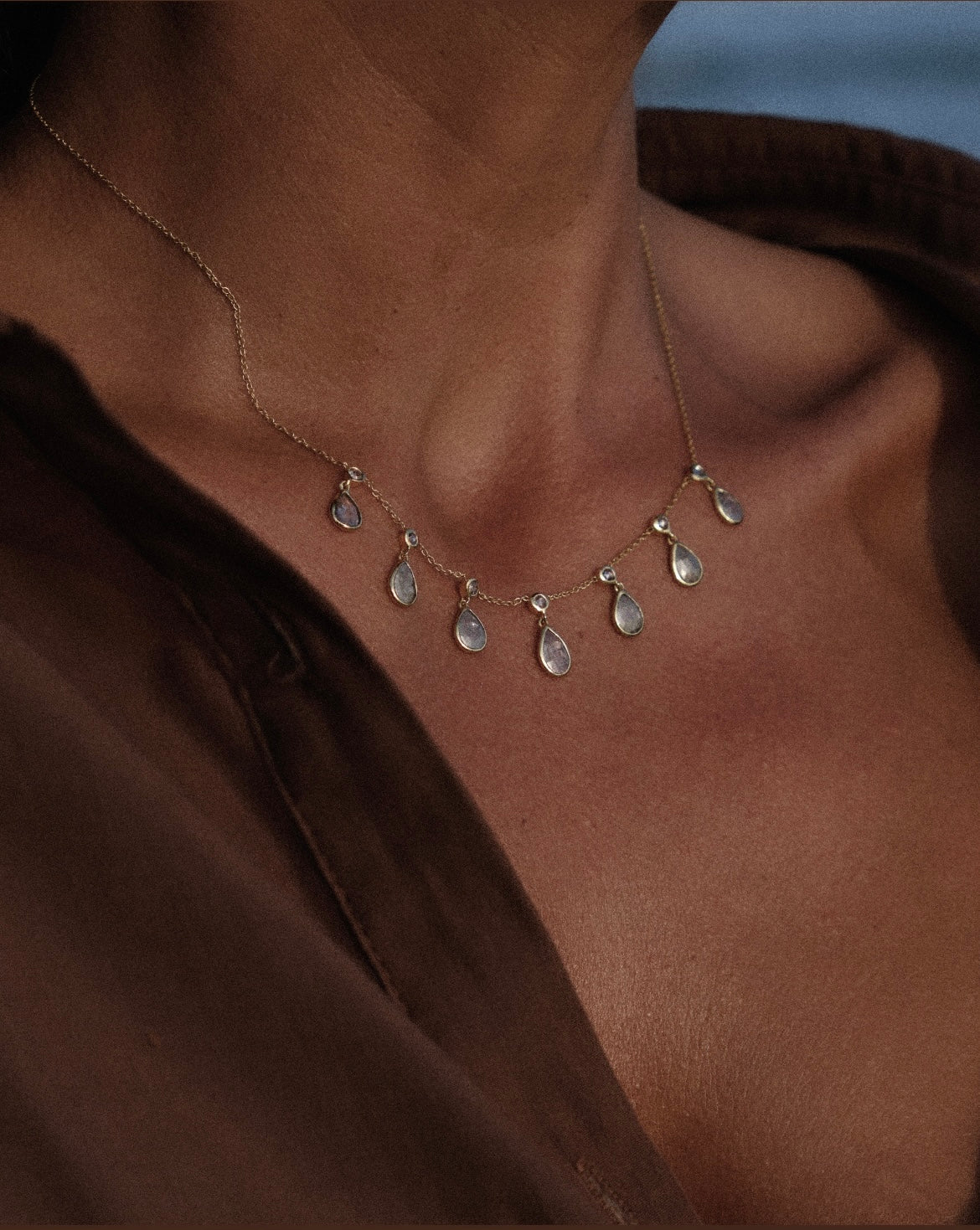 Zoe Diamond Necklace