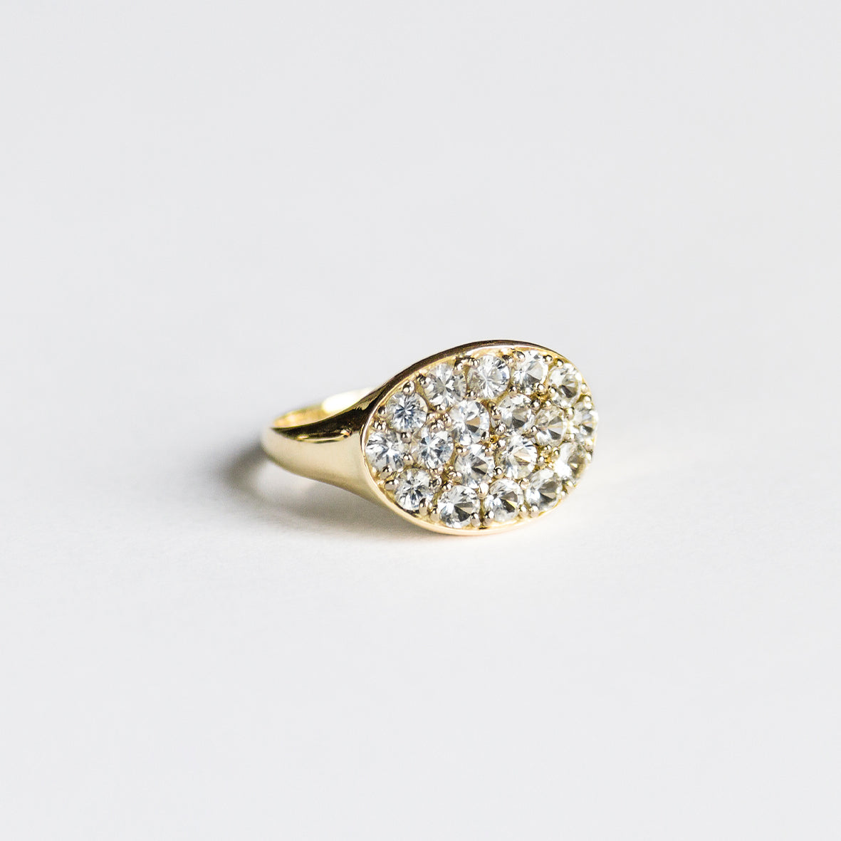 Anillo Signet Sapphire