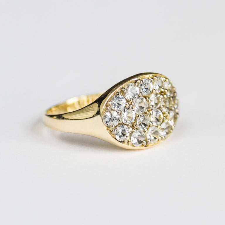 Anillo Signet Sapphire