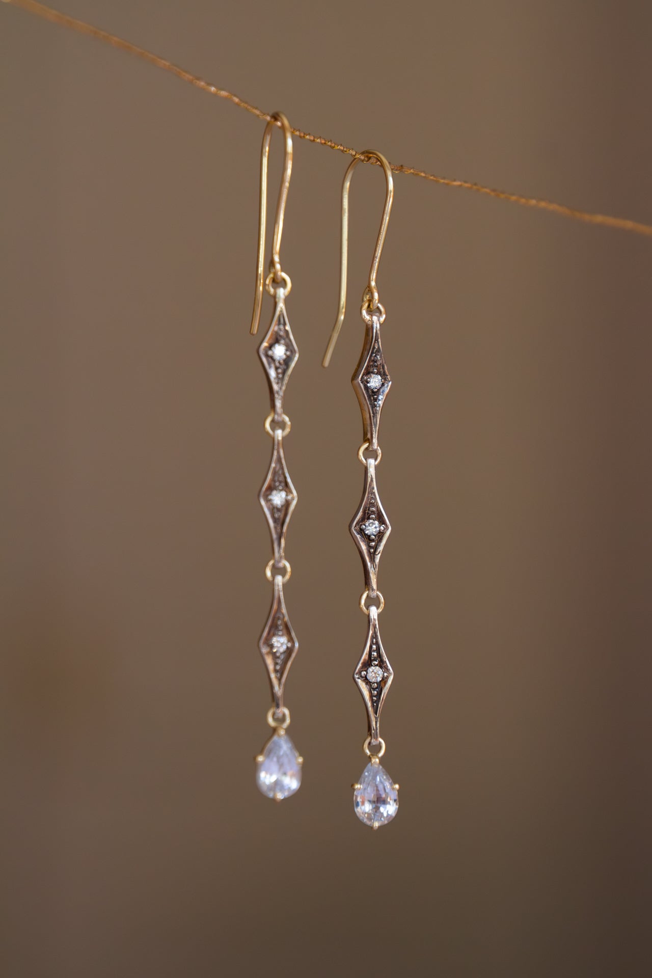 Sha Long Drop Earrings