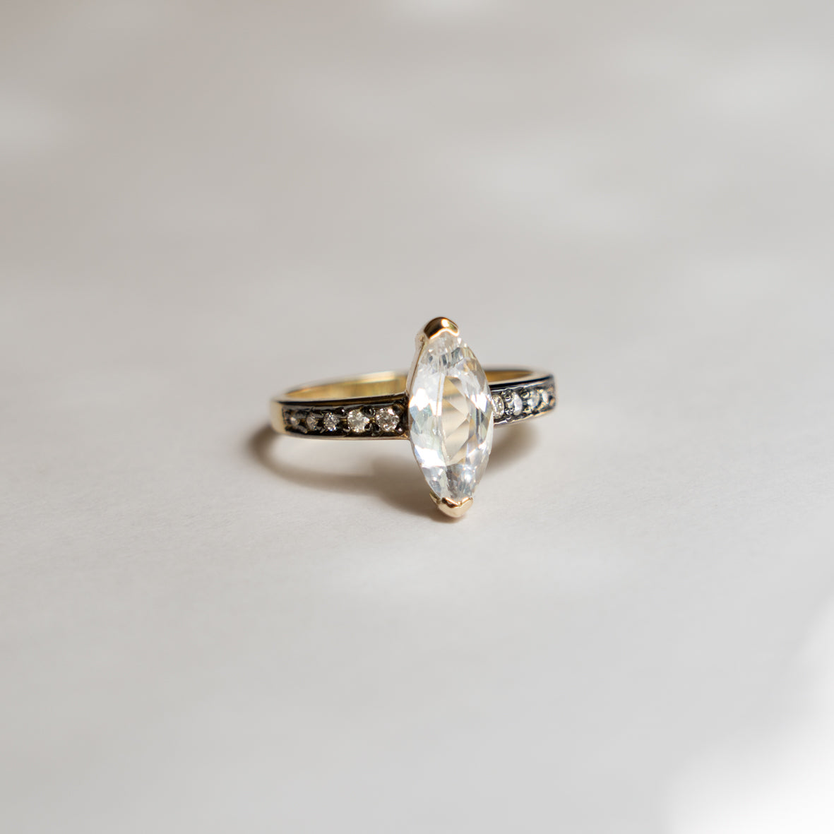 Marquise Sapphire Ring