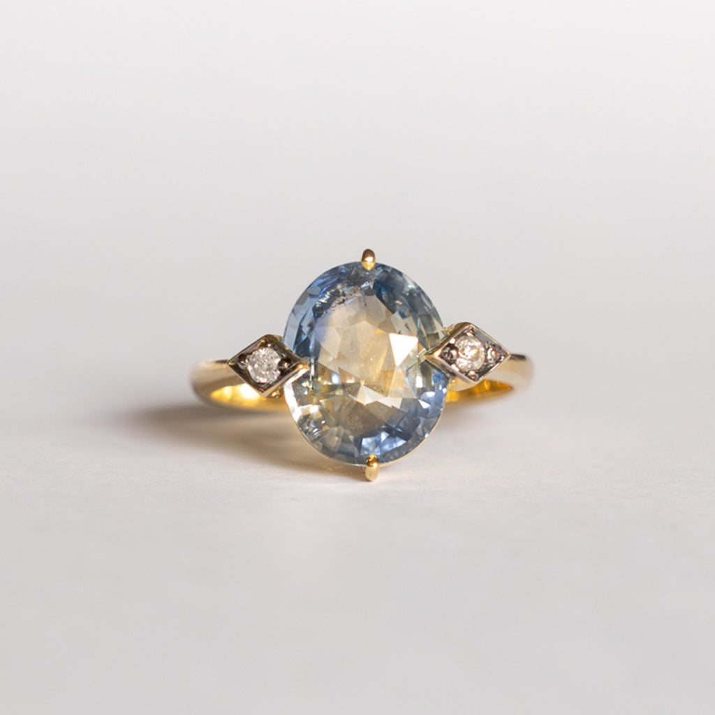 Anillo Oval Sapphire