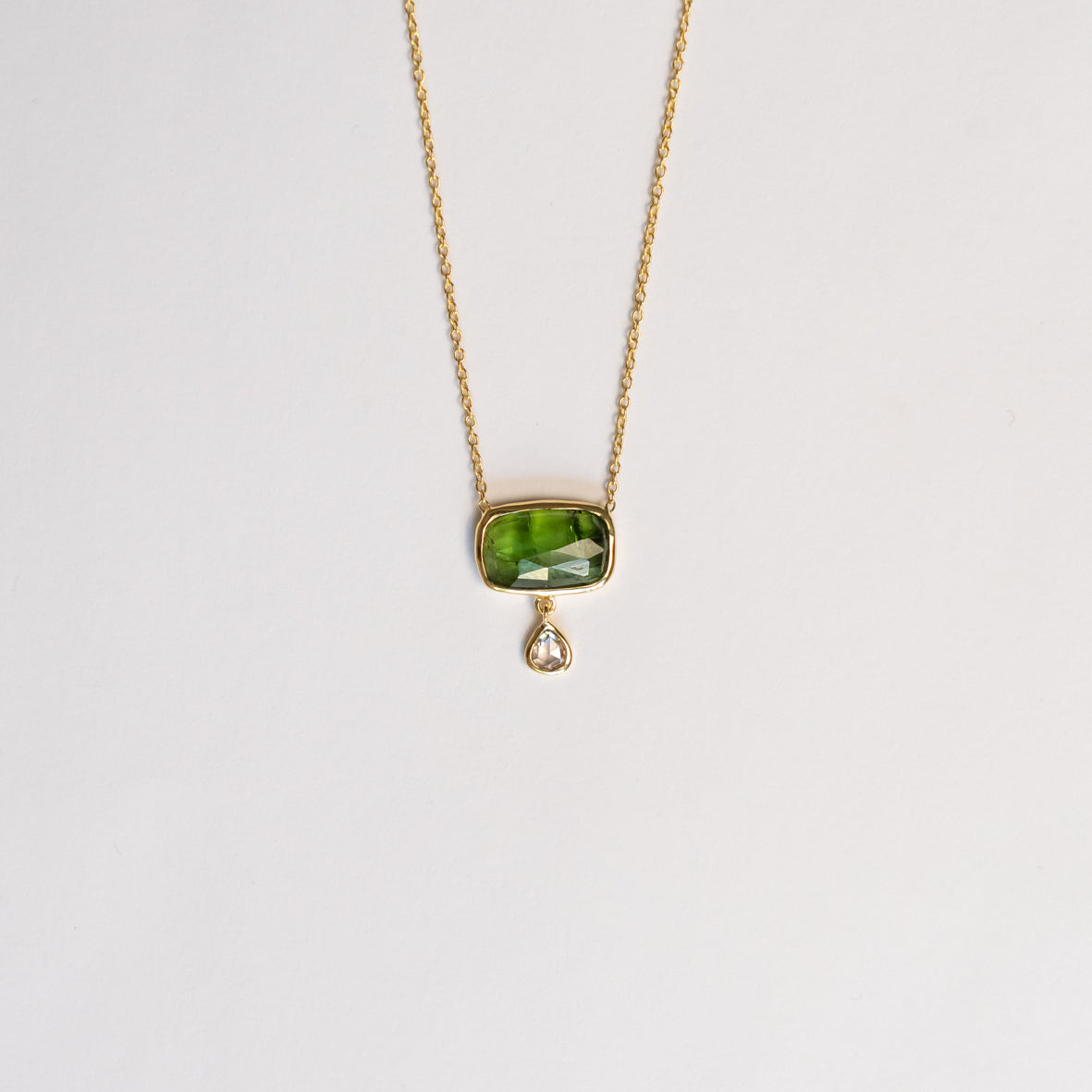 Green Tourmaline Holi Pendant