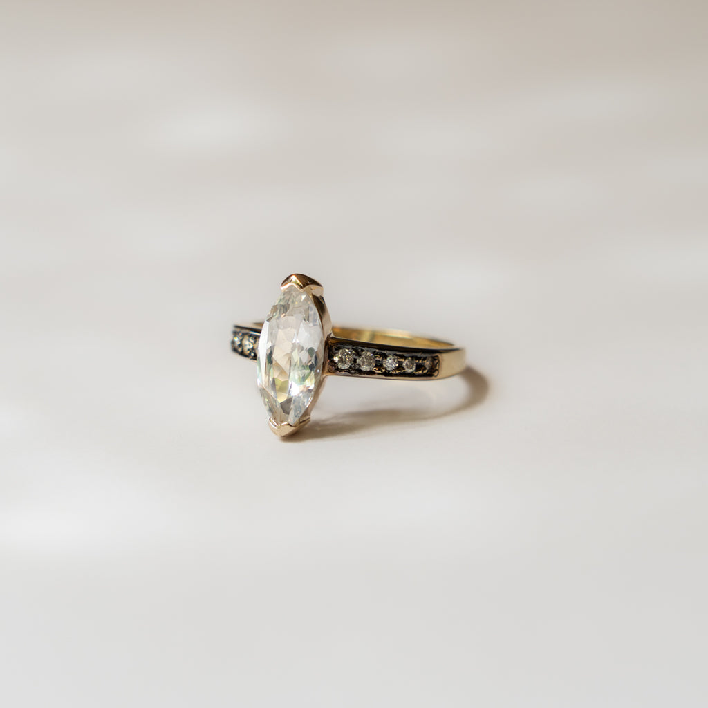 Anillo Marquise Sapphire