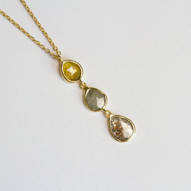 Colgante Trio Fancy Diamond