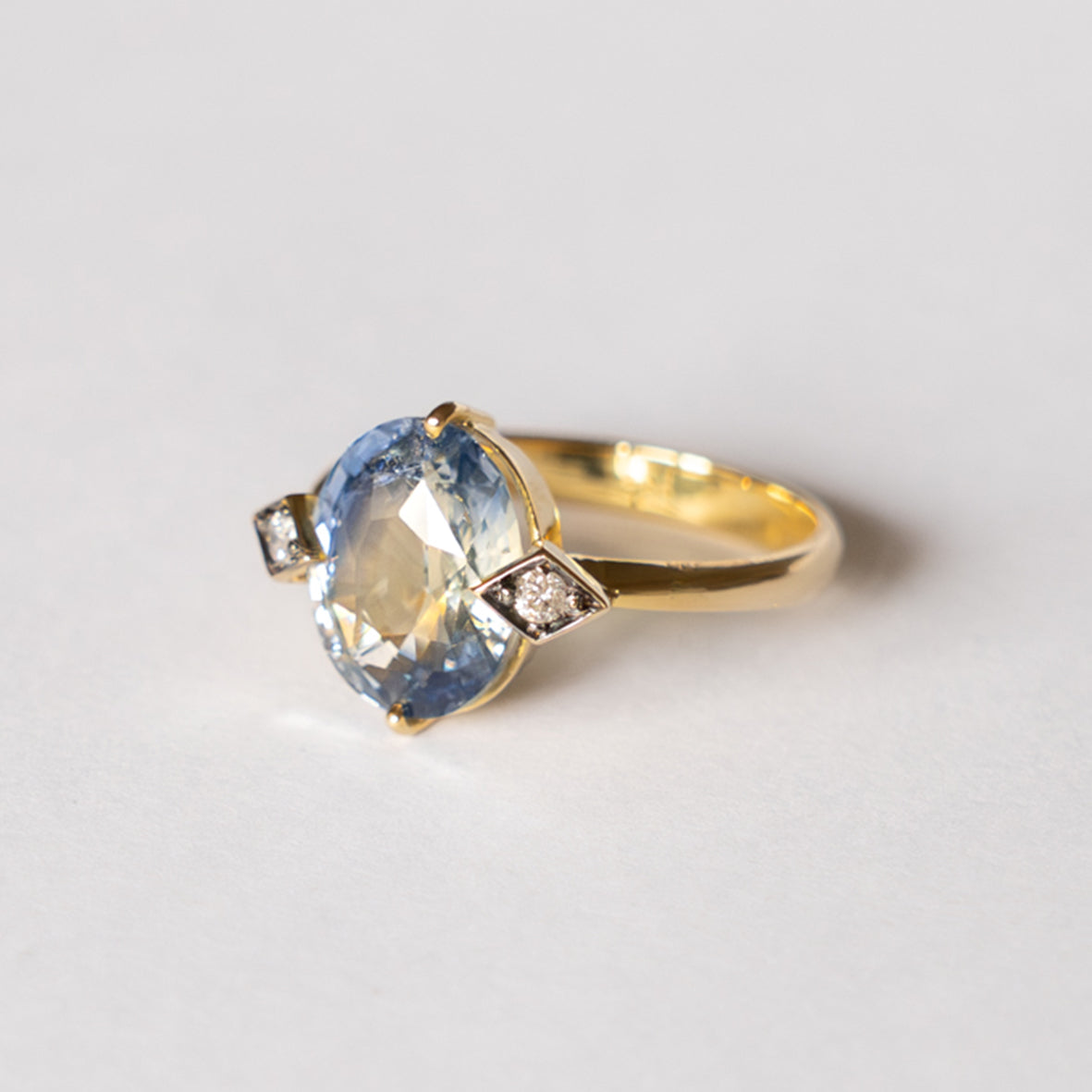 Oval Sapphire Ring