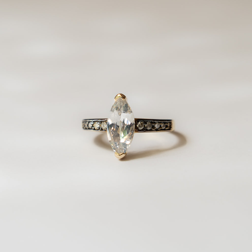 Anillo Marquise Sapphire