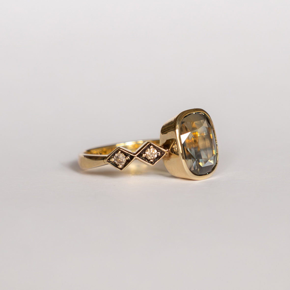 Anillo Teal Sapphire