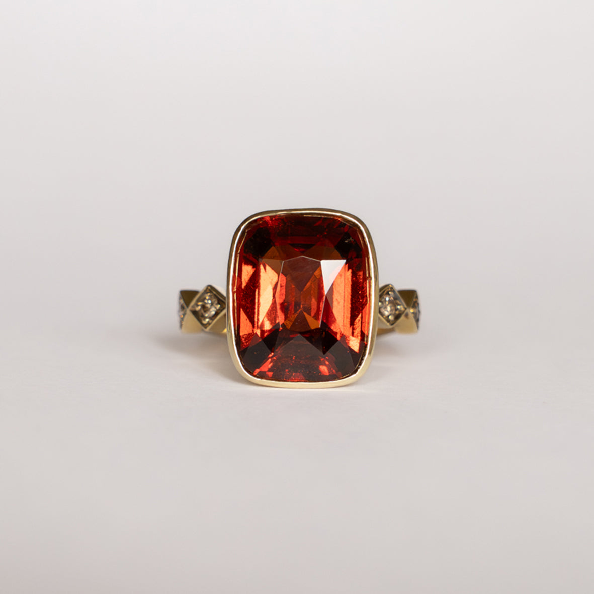 Anillo Eka Garnet