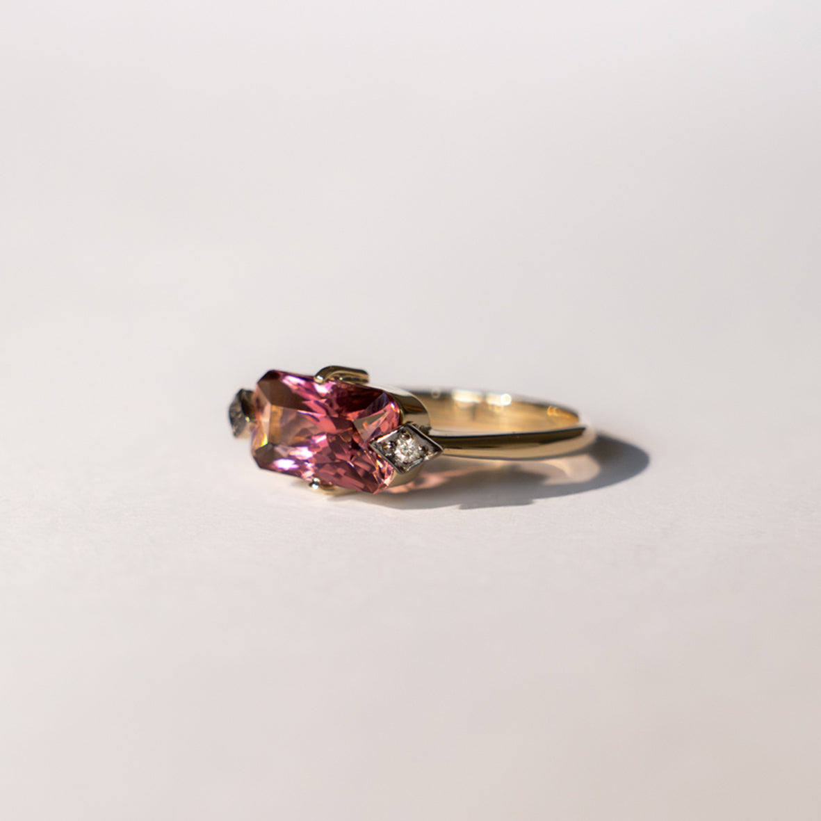 Anillo Berry Pink Tourmaline