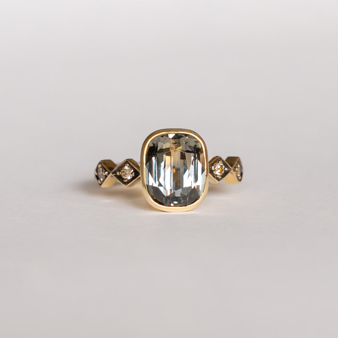 Anillo Teal Sapphire