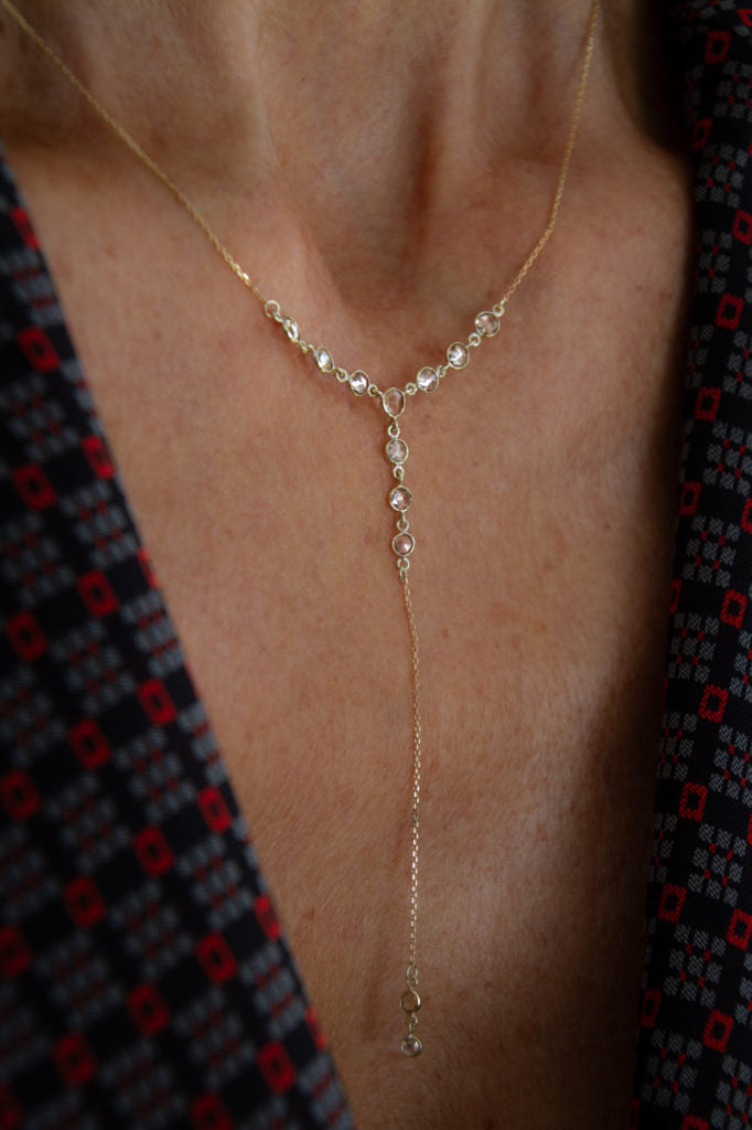 Collar Cascade Diamantes