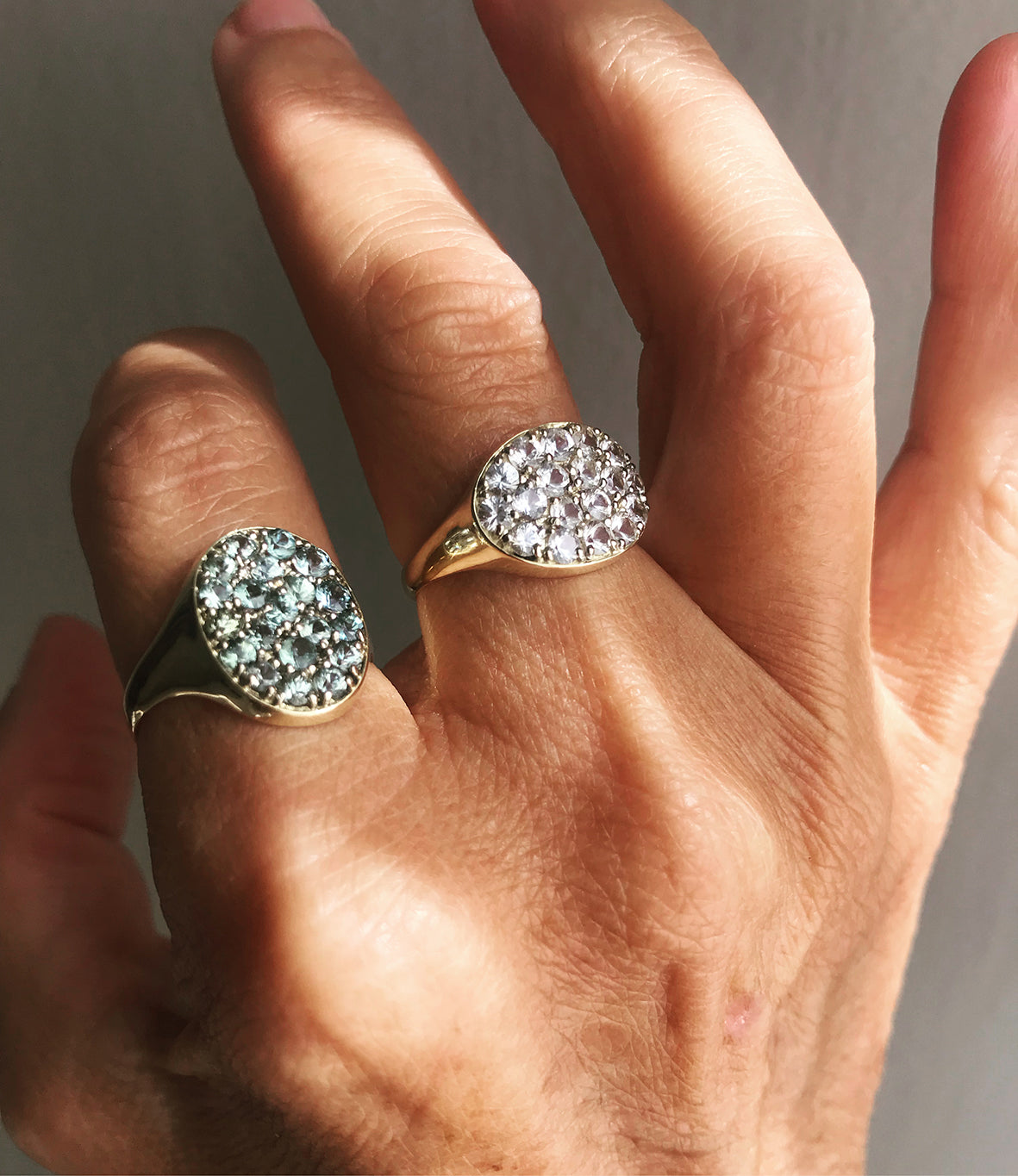 Anillo Signet Sapphire