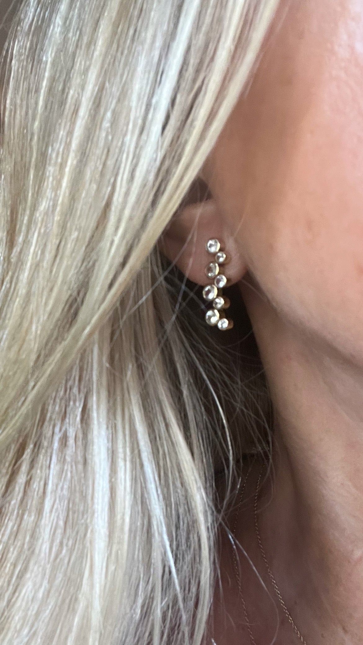 Pepper Sapphire Earrings