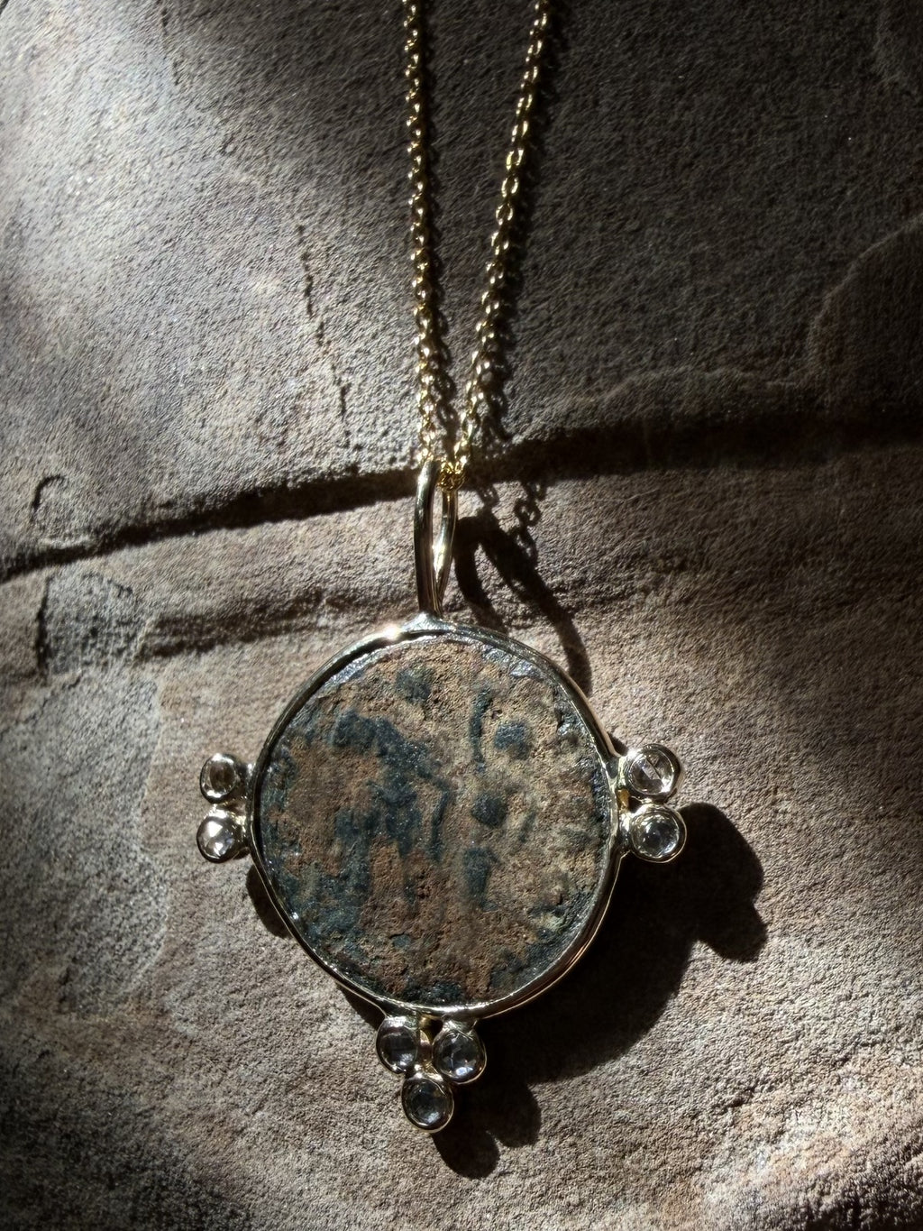 Anahita Persian Coin Pendant