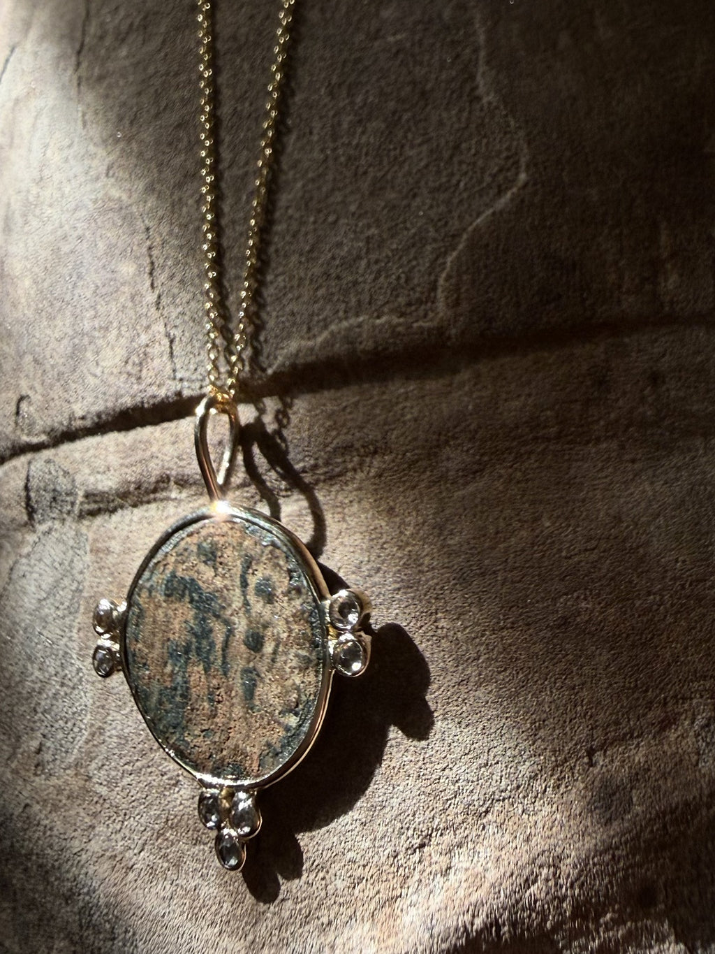 Anahita Persian Coin Pendant