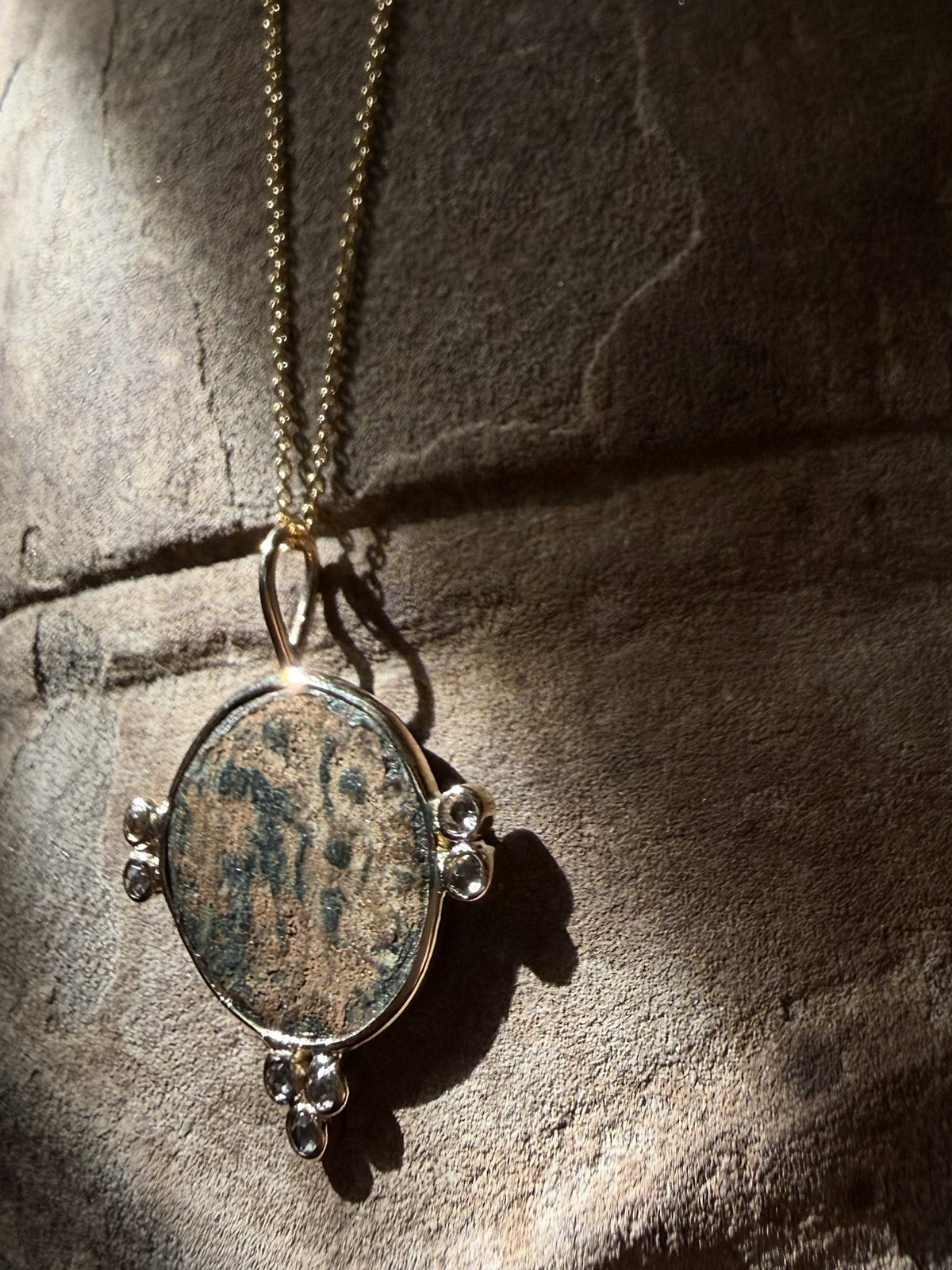 Anahita Persian Coin Pendant