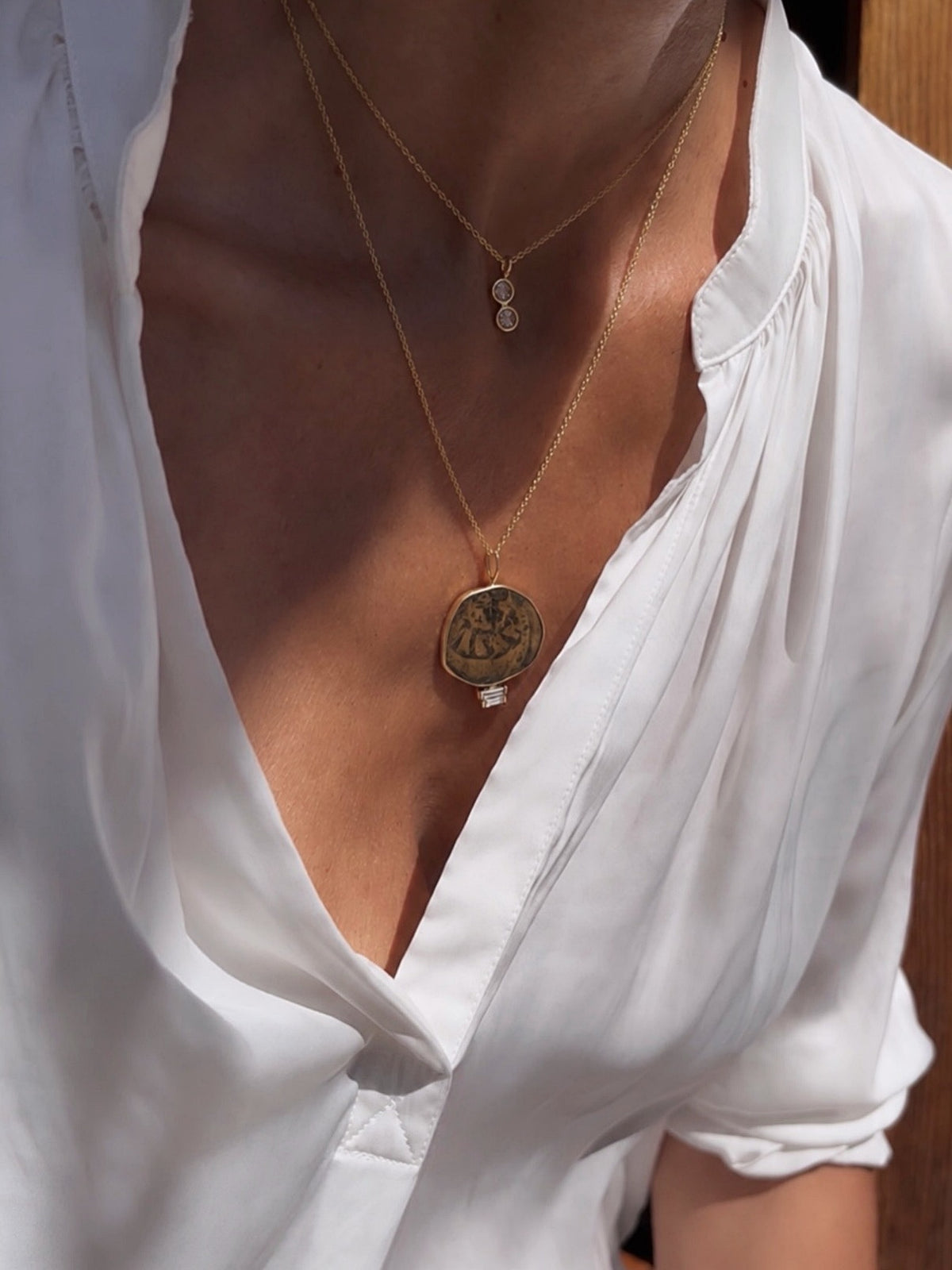 Boran Persian Coin Pendant