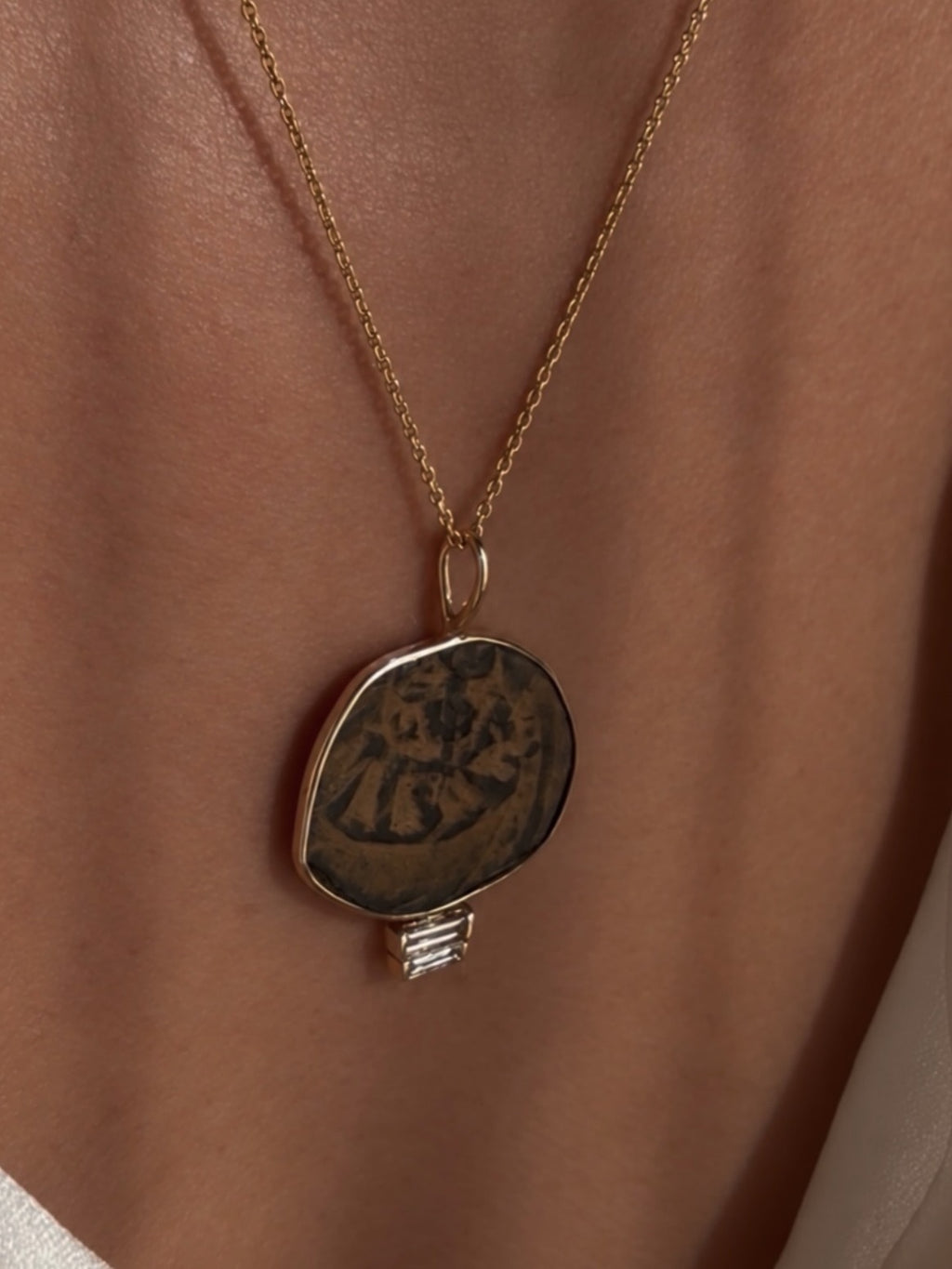 Boran Persian Coin Pendant